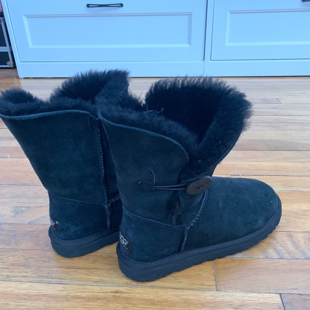 Black Button Ugg’s - image 1